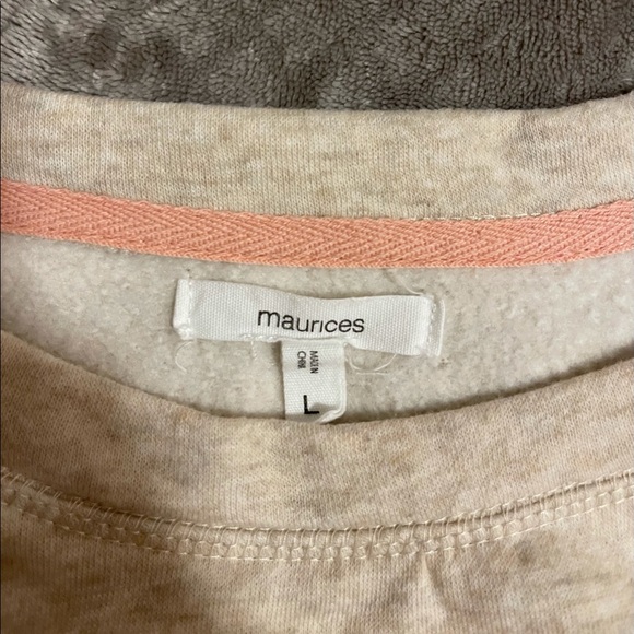 Maurices Color Stripe Sweatshirt - Picture 3 of 3